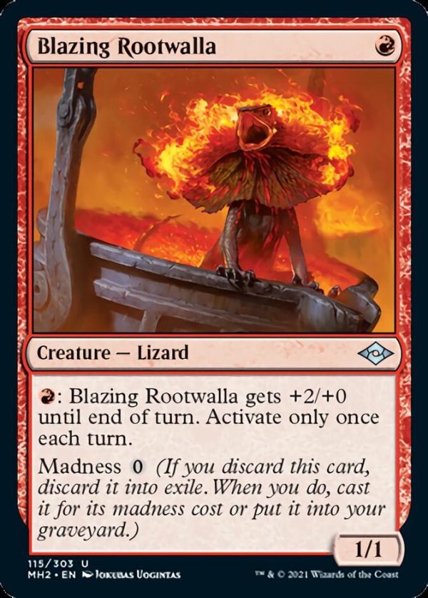 Blazing Rootwalla [Modern Horizons 2] Online