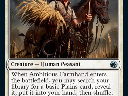 Ambitious Farmhand    Seasoned Cathar [Innistrad: Midnight Hunt] For Cheap