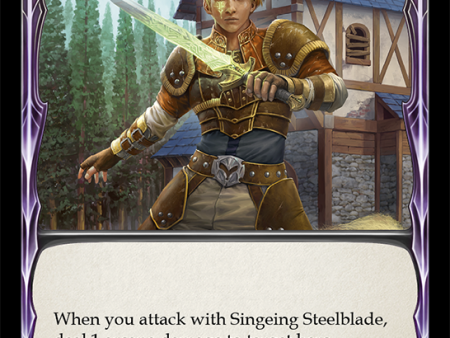 Singeing Steelblade (Red) [ELE230] (Tales of Aria)  1st Edition Normal Discount