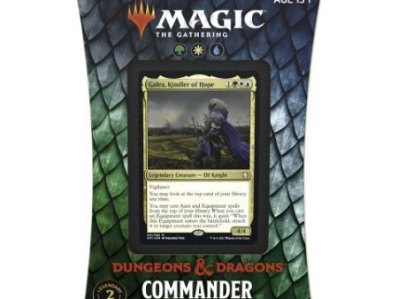 Magic Adventures in the Forgotten Realms Commander Deck - Aura of Courage For Discount