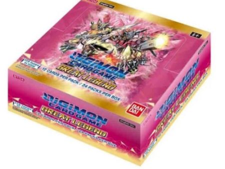 DGM Booster Box BT04 - Great Legend on Sale