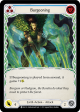 Burgeoning (Blue) [ELE136] (Tales of Aria)  1st Edition Rainbow Foil Hot on Sale