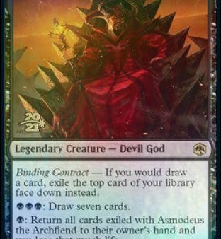 Asmodeus the Archfiend [Dungeons & Dragons: Adventures in the Forgotten Realms Prerelease Promos] Discount