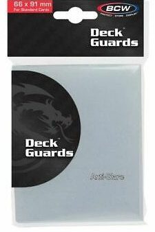 BCW Deck Guard (50) Clear Fashion