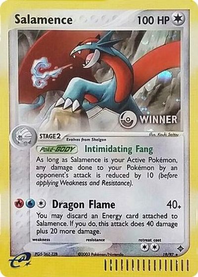 Salamence (19 97) (Winner) [League & Championship Cards] Discount