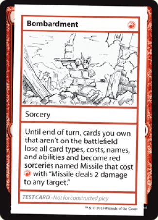 Bombardment (2021 Edition) [Mystery Booster Playtest Cards] Discount