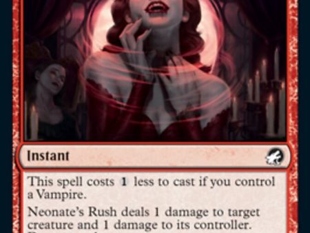 Neonate s Rush [Innistrad: Midnight Hunt] For Sale