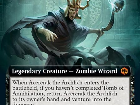 Acererak the Archlich (Extended Art) [Dungeons & Dragons: Adventures in the Forgotten Realms] For Sale