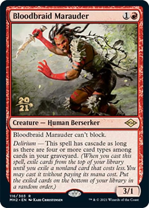 Bloodbraid Marauder [Modern Horizons 2 Prerelease Promos] Online