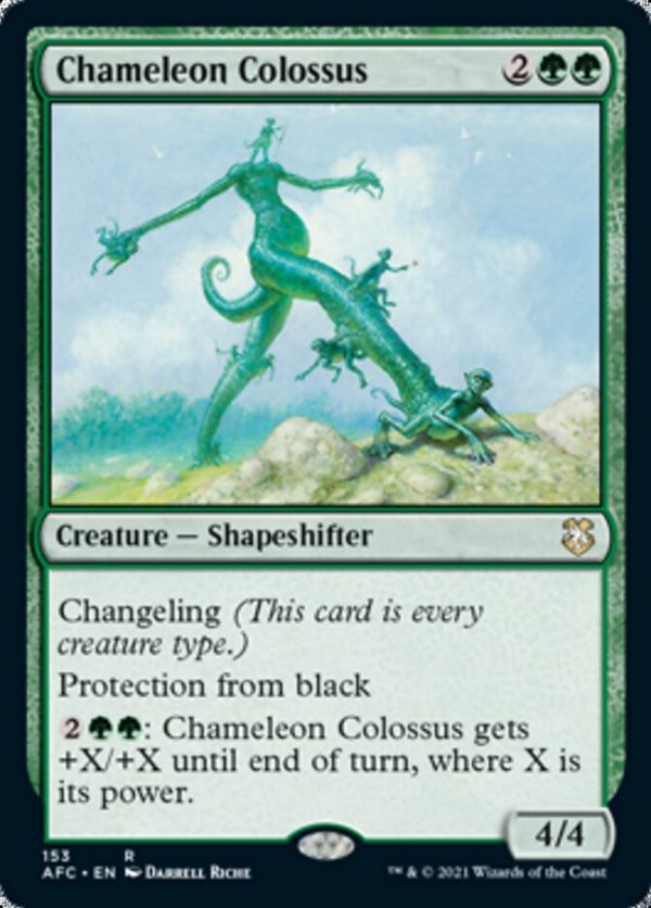 Chameleon Colossus [Dungeons & Dragons: Adventures in the Forgotten Realms Commander] Cheap