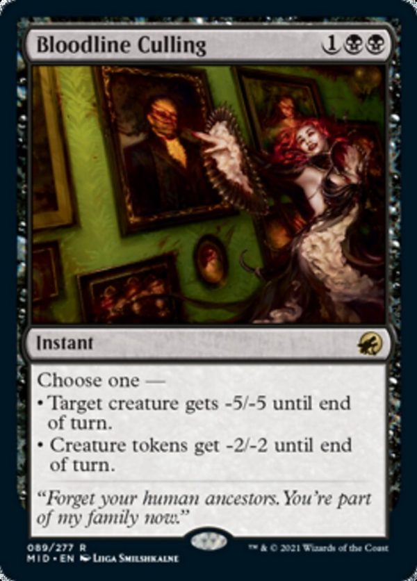 Bloodline Culling [Innistrad: Midnight Hunt] Online now