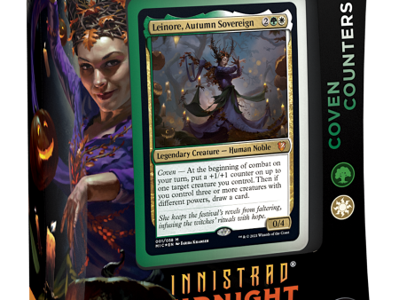 Innistrad: Midnight Hunt Commander Deck - Coven Counters Online Sale