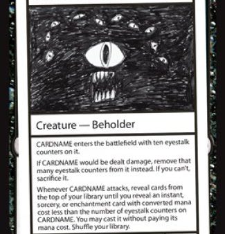 Underdark Beholder (2021 Edition) [Mystery Booster Playtest Cards] For Cheap