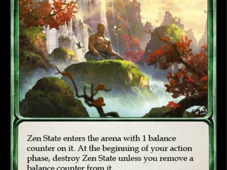 Zen State [U-CRU075] (Crucible of War Unlimited)  Unlimited Normal Hot on Sale