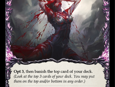 Blood Tribute (Red) [MON215-RF] (Monarch)  1st Edition Rainbow Foil on Sale