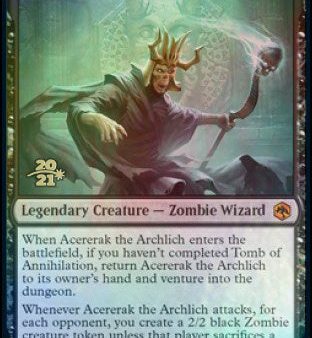 Acererak the Archlich [Dungeons & Dragons: Adventures in the Forgotten Realms Prerelease Promos] Fashion