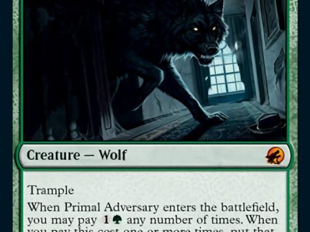 Primal Adversary [Innistrad: Midnight Hunt] Discount