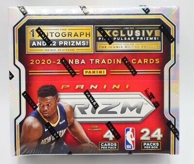 2020 21 Panini Prizm NBA Basketball 24-PACK Retail Box Sale