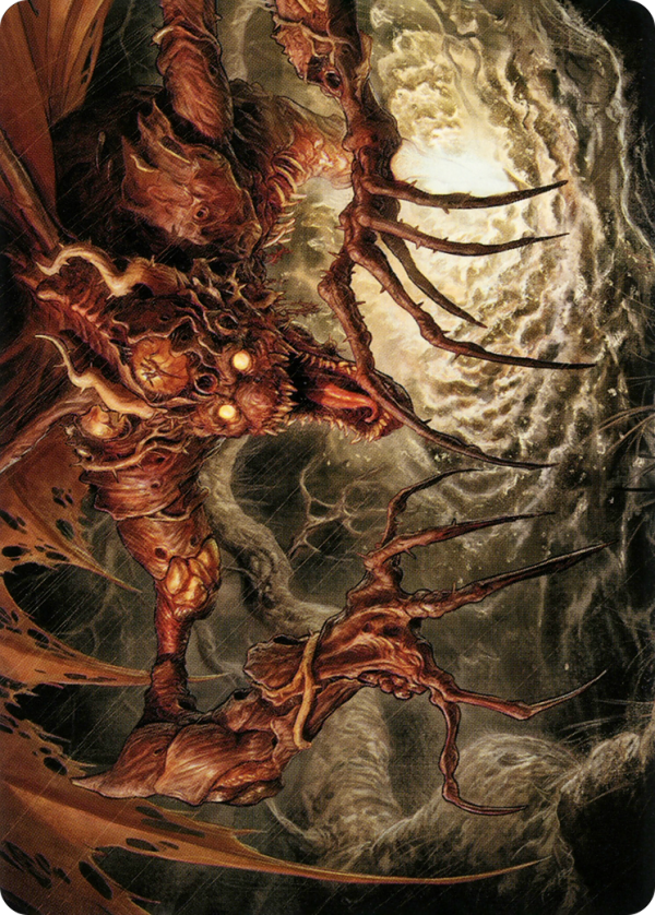 Archfiend of Sorrows Art Card [Modern Horizons 2 Art Series] For Sale