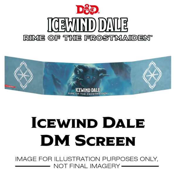 D&D: Dungeon Masters Screen - Icewind Dale - Rime of the Frostmaiden Discount