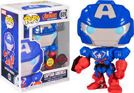 Avengers Mechstrike - Captain America (Glow in the Dark) Pop! 829 Sale