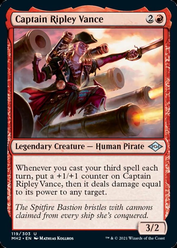 Captain Ripley Vance [Modern Horizons 2] For Discount