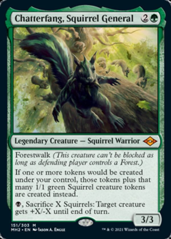 Chatterfang, Squirrel General [Modern Horizons 2] Online