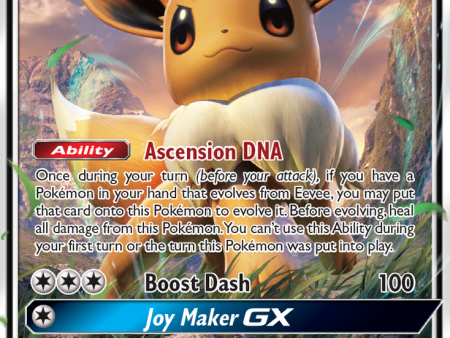 Eevee GX (SM176) (Jumbo Card) [Sun & Moon: Black Star Promos] Online