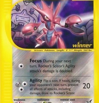 Rocket s Scizor (4) (Jumbo Card) [Best of Promos] For Sale