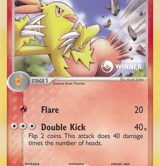 Combusken (009) (Jumbo Card) [Nintendo: Black Star Promos] on Sale