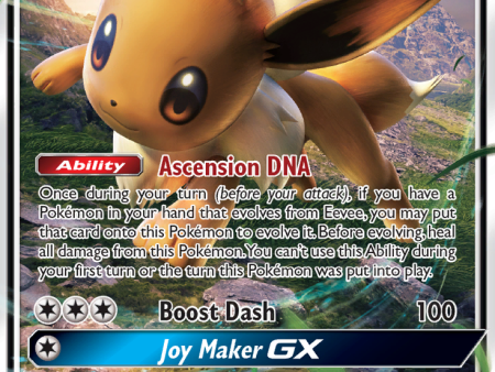 Eevee GX (SM175) (Jumbo Card) [Sun & Moon: Black Star Promos] Sale