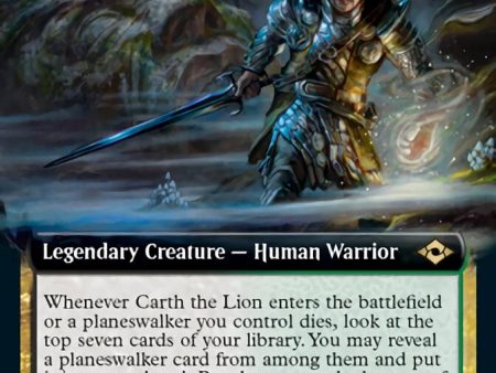 Carth the Lion (Extended Art) [Modern Horizons 2] Discount