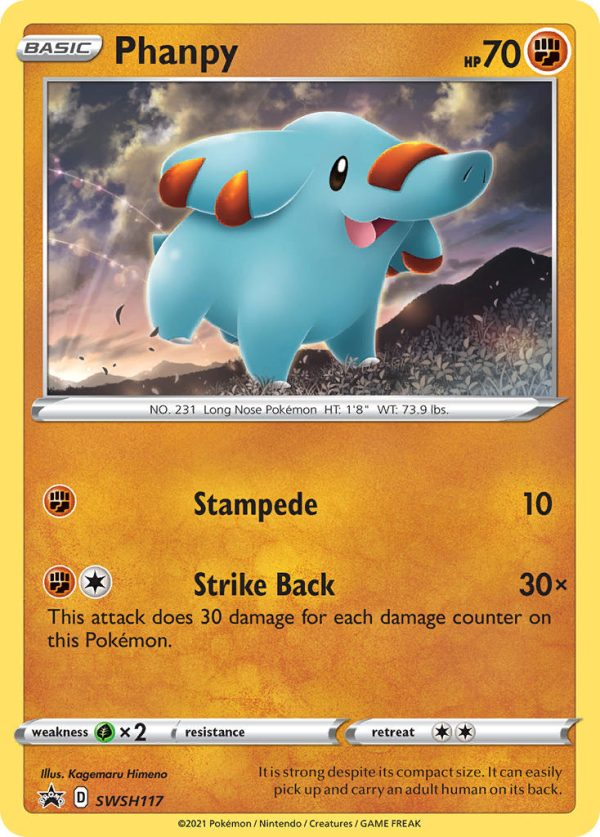 Phanpy (SWSH117) [Sword & Shield: Black Star Promos] Hot on Sale