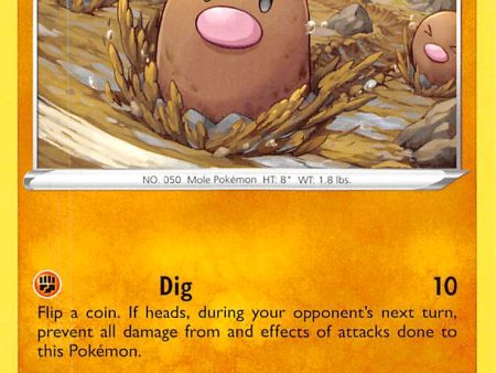 Diglett (076 198) [Sword & Shield: Chilling Reign] Discount