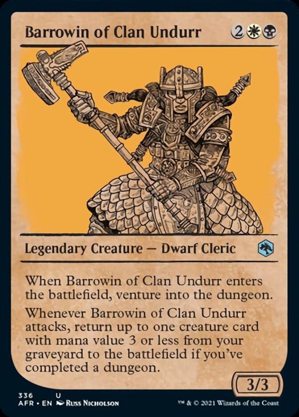 Barrowin of Clan Undurr (Showcase) [Dungeons & Dragons: Adventures in the Forgotten Realms] Online Hot Sale