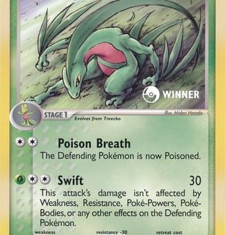 Grovyle (004) (Jumbo Card) [Nintendo: Black Star Promos] For Discount