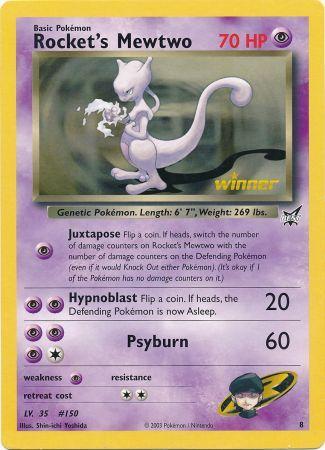 Rocket s Mewtwo (8) (Jumbo Card) [Best of Promos] Sale