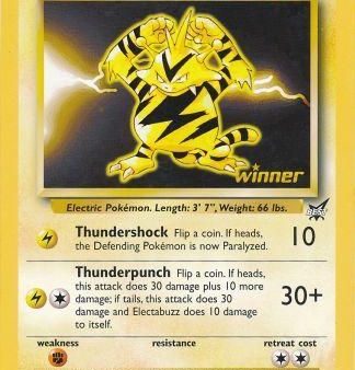 Electabuzz (1) (Jumbo Card) [Best of Promos] Online Hot Sale