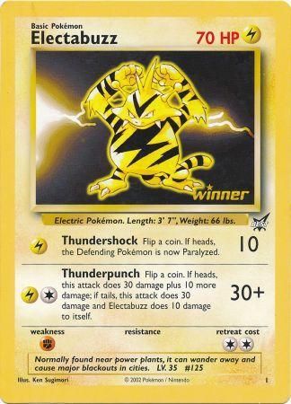 Electabuzz (1) (Jumbo Card) [Best of Promos] Online Hot Sale